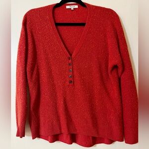 Madewell Red Crop Sweater (M)